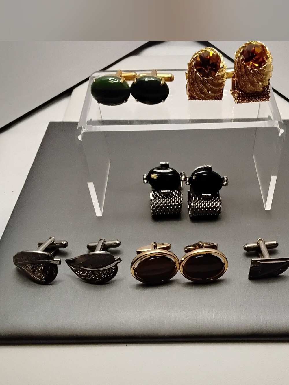 Vintage Cufflinks Lot ( 6 Pairs)